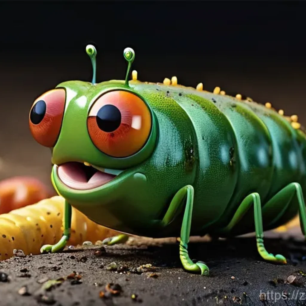 라바 시즌별 주요 에피소드 - **Sewer Sausage Showdown:**
    "Two anthropomorphic larvae, one red and one yellow, are engaged in ...