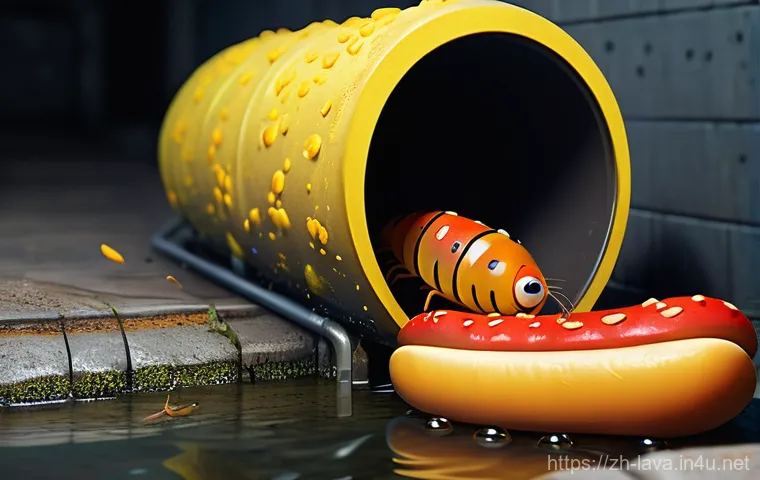라바 캐릭터 개발 스토리 - **Prompt 1: Sewer Snack Scramble**
    A vibrant, high-definition 3D animated image featuring Red an...