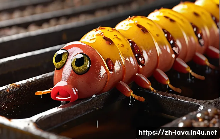 라바와 비슷한 유머 스타일을 가진 작품 - **Prompt for Larva:**
    A vibrant, high-resolution animated image featuring the Red and Yellow Lar...