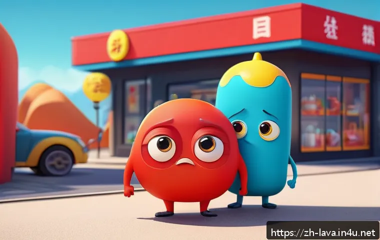 라바 에피소드의 유머 코드 분석 - A vibrant animation scene featuring two main characters inspired by Lava animation style: a lively r...